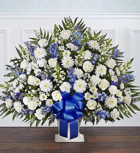 Blue Skies Memorial Basket