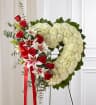 Floral Heart Tribute